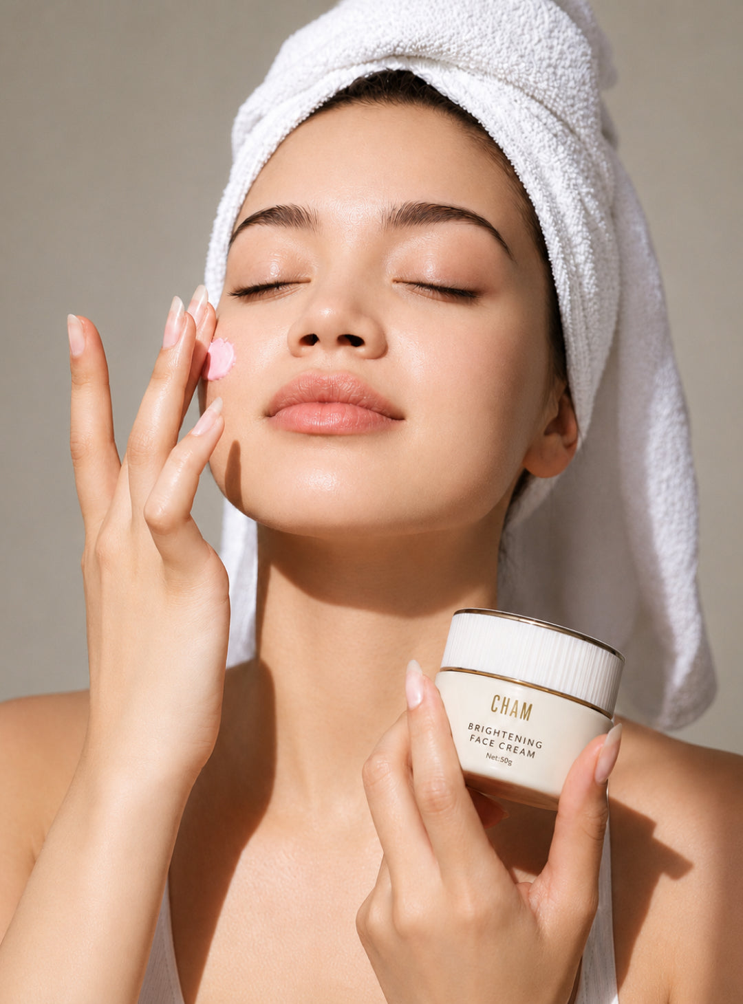 THE BRIGHTENING CREAM sensory experience